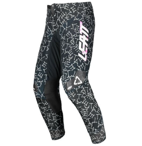 2021 LEATT Moto 4.5 Pants Black/Bones Motocross Off-Road LARGE