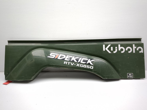 18-25 Kubota RTV XG850 Sidekick Rear Right Cargo Bed Trim Panel