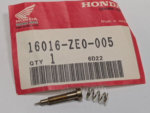 チッヒー Honda Marine OEM Carburetor Pilot Screw w/ Spring for ATC TRX