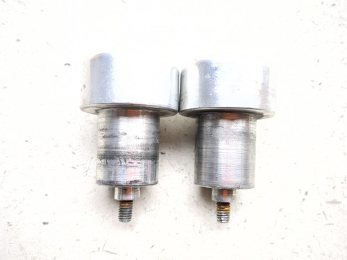 00-02 Kawasaki Ninja ZX6R ZX6 Front Frame Sliders Set Pair - Sun