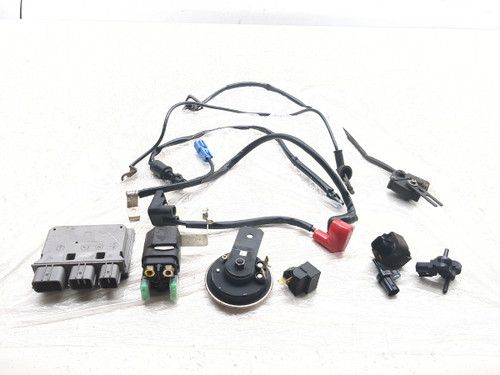 18-23 Kawasaki Ninja EX 400 Relay Set Starter Horn Kickstand Brake