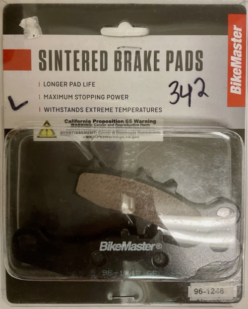 BIKEMASTER K5044 Front Brake Pads 2008-2014 Kawasaki KFX450R 96
