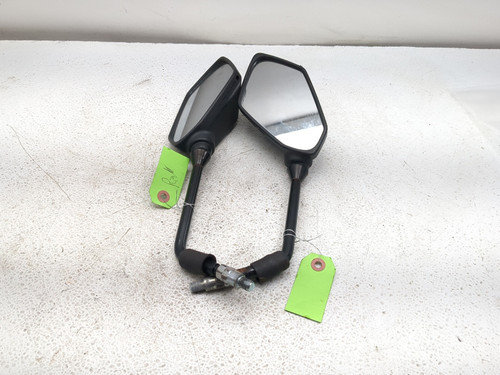 mirrormirror ミラーミラー バックレスビスチェ F80 15-18 Kawasaki KLZ 1000 Versys LT Front Left & Right Mirror Set