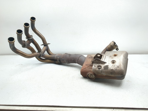 15-18 Kawasaki KLZ 1000 Versys LT Front Exhaust Header Can Pipe