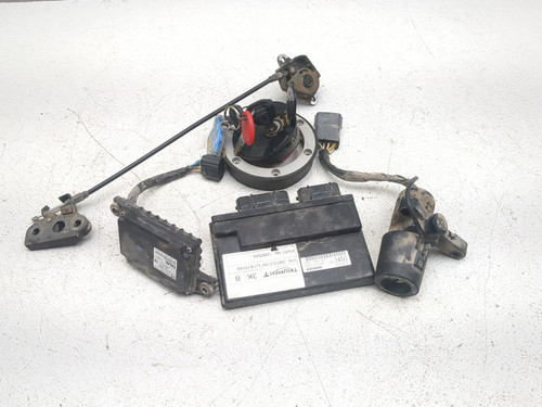 17-19 Triumph Tiger 800 XCX Ignition Switch Gas Cap Seat Lock ECU