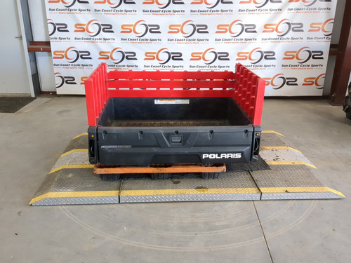 10-14 Polaris Ranger 800 XP Rear Cargo Box with Side Rack Cargo