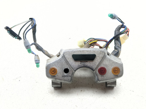 81-97 Yamaha Virago XV750 Front Warning Light Cluster Tach Dash