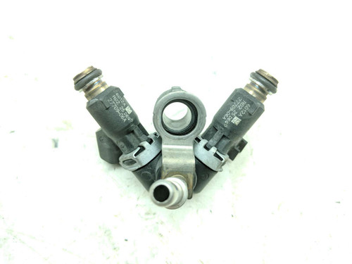 13 Harley FLD Dyna Switchback Gas Fuel Injectors With Rail - Sun