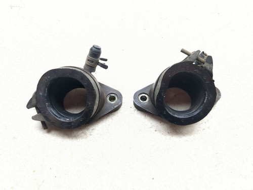 87-00 Yamaha Virago XV535 Air Intake Boot Clamps Set Pair - Sun