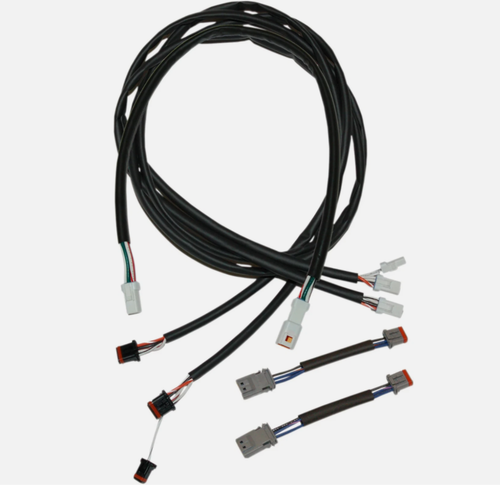 NAMZ 17-20 Harley-Davidson FLHRXS Black Handlebar Wire Harness Ext