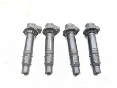 コーニー 05 06 Kawasaki ZX6 ZX 636 Ignition Coils Plug Set of 4 F6T549