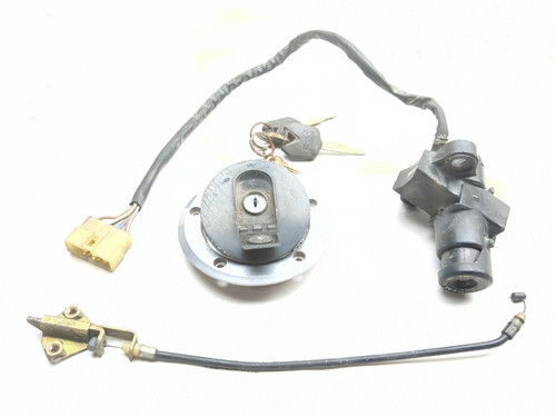 05 06 Kawasaki ZX6 ZX 636 Lock Set Ignition Switch Fuel Cap & Seat