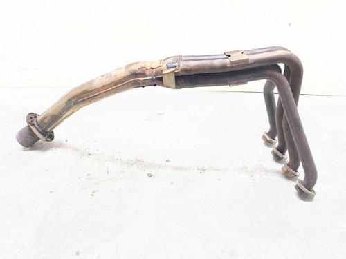 ガスホース 00-01 Kawasaki Ninja ZX1200 ZX12R Front Exhaust Header Pipes - Sun