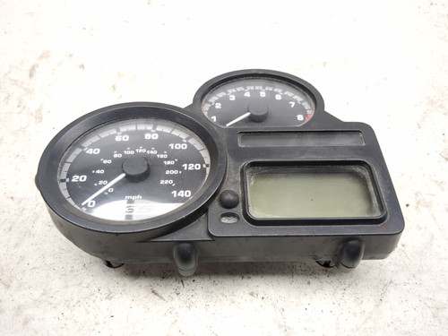 04-09 BMW R1200GS Front Speedometer Tach Dash Cluster Gauge