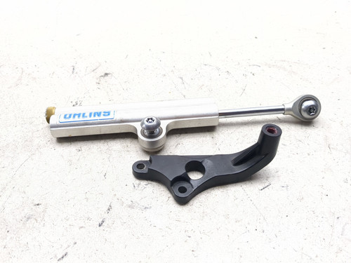 06-07 Kawasaki Ninja ZX10 ZX10R Front Steering Damper w/ Bracket