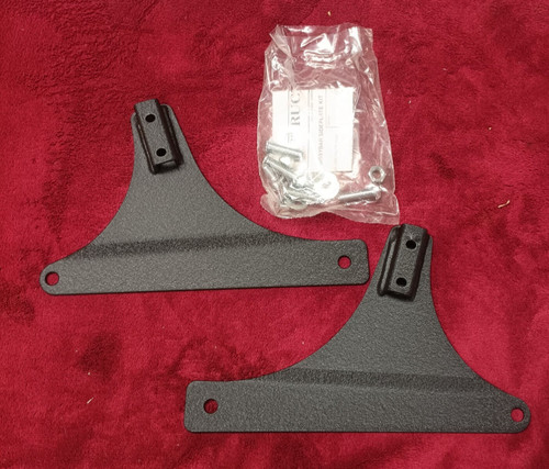 Harley-Davidson 53843-00 Rigid Side Plates Wrinkle Black Softail