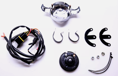 Harley-Davidson 69180-02 High Output Horn Kit Softail 00-24 - Sun