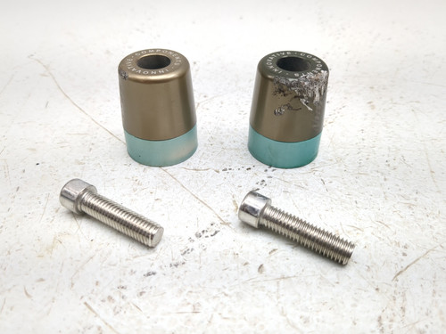 18-26 Kawasaki Ninja 400 EX400 Handlebar End Weight Set 13042-5045