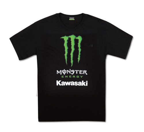 Monster Energy Kawasaki Front Profile T-Shirt K102-2512-BKXL Size