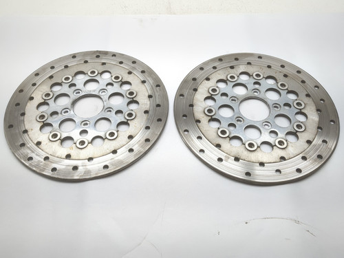 06-13 Harley HD CVO Ultra Classic FLHTCUSE3 Front Brake Rotor Set
