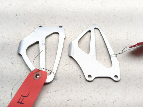 01-06 Honda CBR 600 F4i Front Left Right Heel Guard Set - Sun
