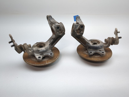 ロータリー インターナショナル ピンのみ　k14 k9 silver 08-21 Kubota RTV 500 RTV500 4X4 Left Right Steering Knuckle Set