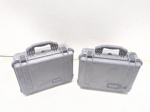 08-18 Kawasaki KLR 650 Rear Pelican 1520 Hard Side Case Set - Sun