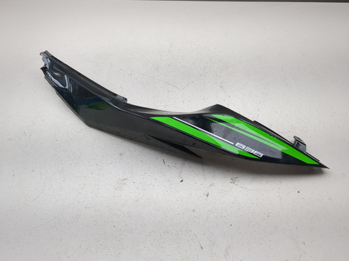 13-18 Kawasaki ZX 636 ZX6R Left Tail Fairing Cowl 36040-0133 - Sun