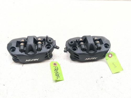 07-08 Kawasaki Ninja ZX600 ZX6R Front Brake Caliper Set 43080-0047