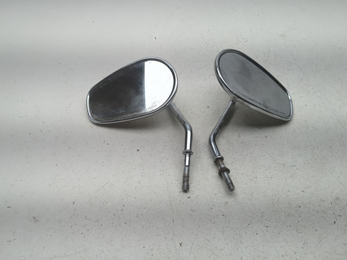 99-03 Harley Sportster Custom XL883C Front Left Right Mirror Set
