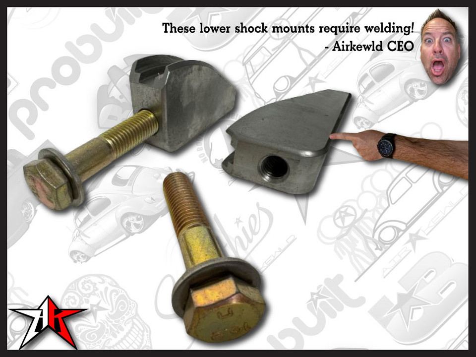 1949-1965 Classic VW Type 1 Beetle Ghia Front Link Pin Air Ride Kit