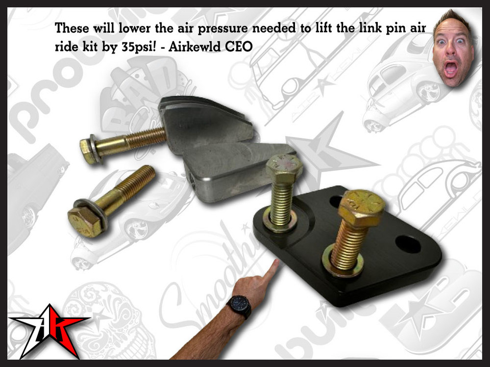 1949-1965 Classic VW Type 1 Beetle Ghia Link Pin Lower Shock