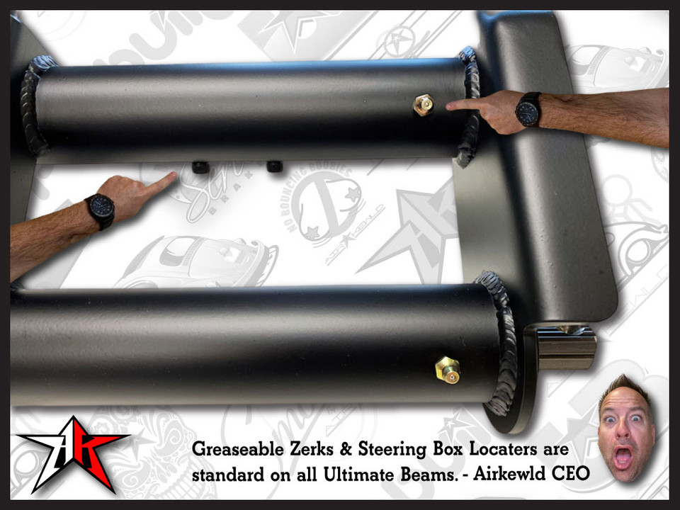 1949-1965 Classic VW Type 1 Beetle Ghia Front Link Pin Axle