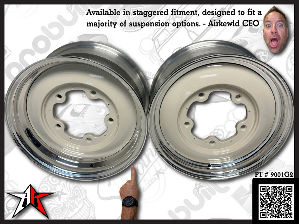 5x205mm Smoothie 17 Inch Wheel Rim Set for Classic VW