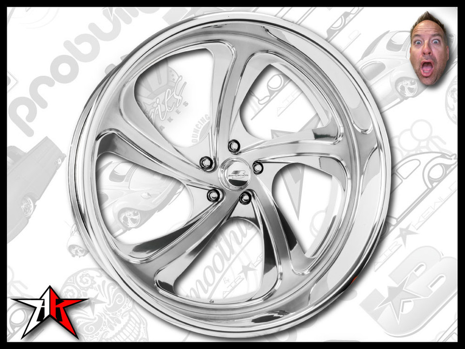 SLG35 Twist 17x7 Billet Wheel Rim for Classic VW