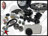 1969-1977 Classic VW Beetle Ghia Thing Front Disc Brake Kit | 4 Lug