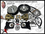 Classic VW Rear Disc Brake Kit | 1949-1965 Beetle Ghia | 5x205mm Wide