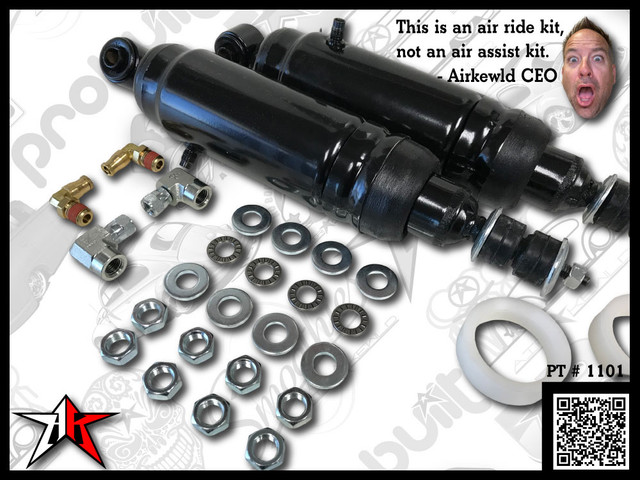 Complete Air Ride Kit | 1969-1977 Classic VW Type 1 Beetle Ghia