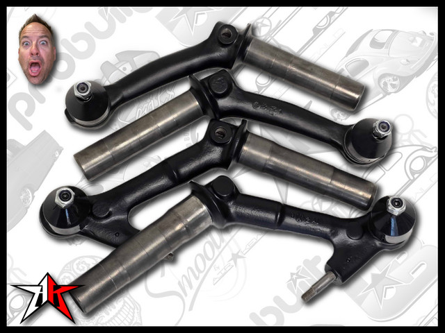 PRObuilt Ball Joint Arm Set with German Ball Joints | Powder Coated | 1966-1977 Classic VW Type 1 Beetle Ghia Baja
