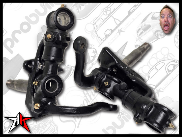 PRObuilt Stock Spindles Outright | Powder Coated | 1955-1963 Classic VW Type 2 Bus Kombi Transporter