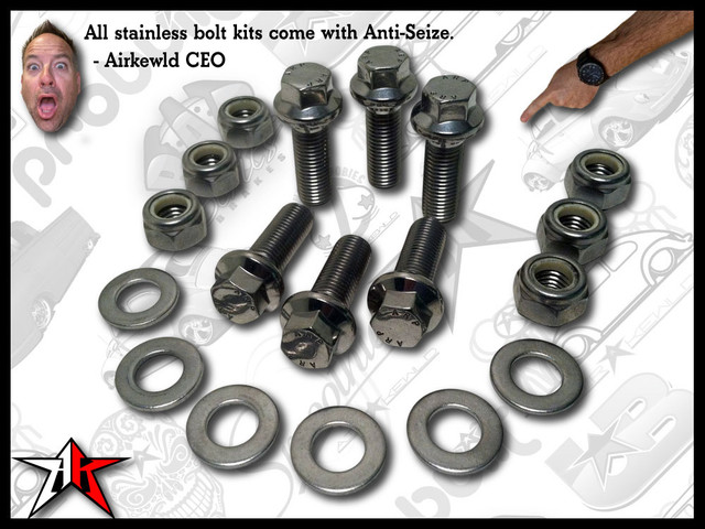 Stainless Steel Swing Axle Fastener Kit | 1949-1968 Classic VW Type 1 2 Beetle Bus Ghia Kombi Transporter