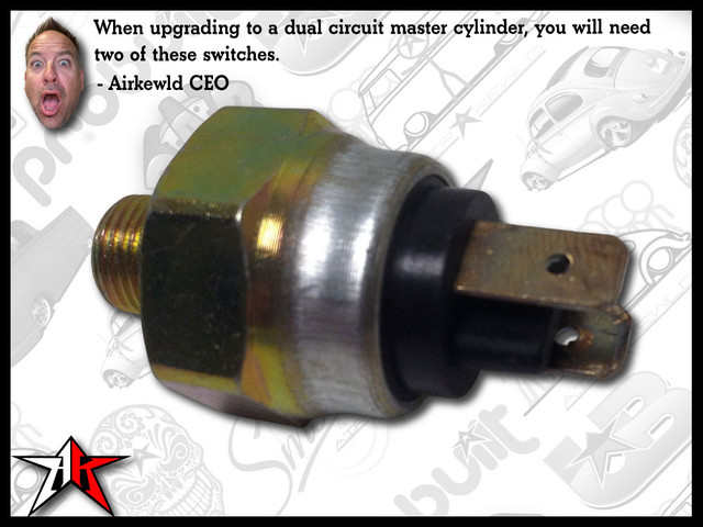 2 Prong Brake Light Switch | 1949-1968 Classic VW Type 1 2 Beetle Bus Ghia Kombi Transporter