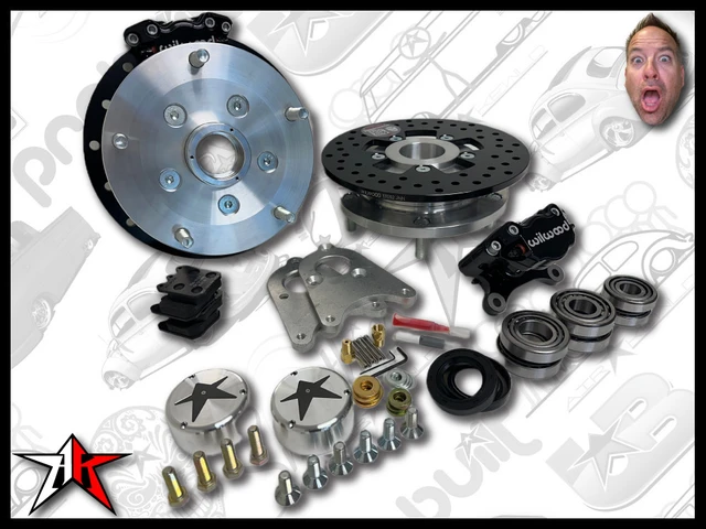 5x205mm Classic Porsche 356 Front Disc Brake Conversion Kit - fits 356A and 356B