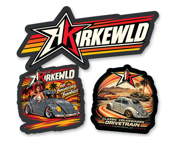 Airkewld Slap Sticker Pack