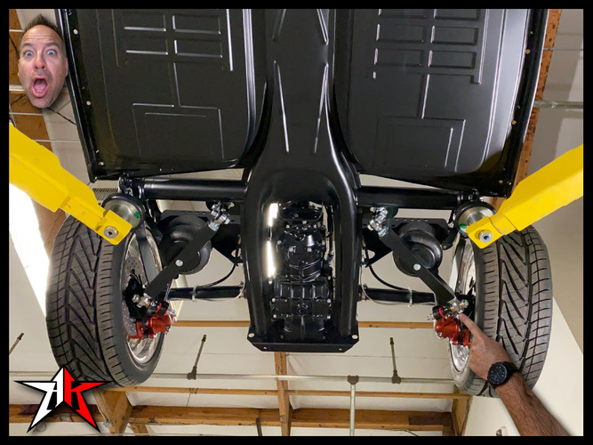 Complete Air Ride Kit | 1966-1968 Classic VW Type 1 Beetle Ghia