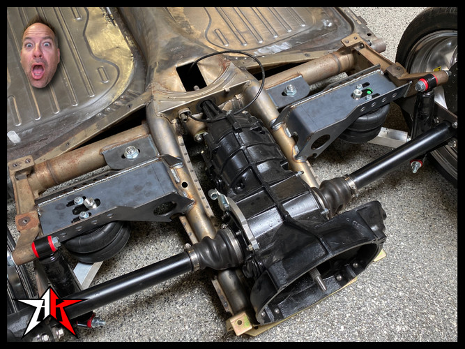 Swing Axle Rear Air Ride Kit | 1949-1968 Classic VW Type 1 Beetle Ghia