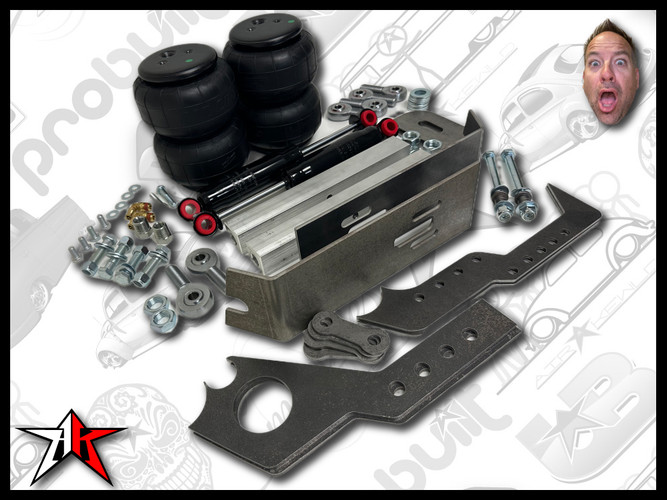 Swing Axle Rear Air Ride Kit | 1949-1968 Classic VW Type 1 Beetle Ghia