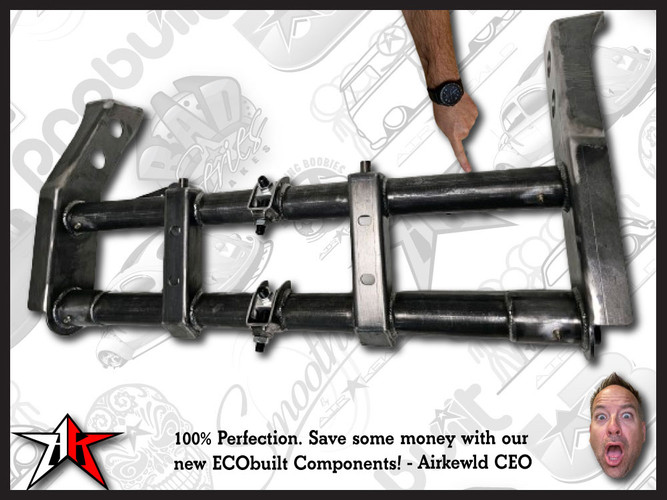 3 Inch Narrowed | Front Axle Adjustable Beam | Raw | 1966-1977 Classic VW Type 1 Beetle Ghia