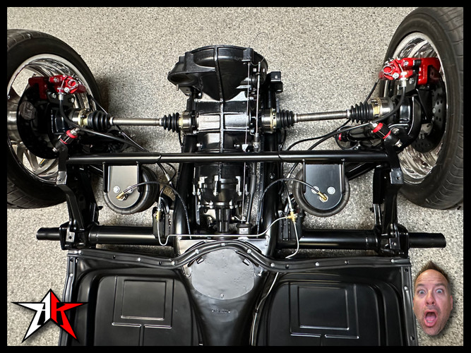 IRS Axle Rear Air Ride Kit | 1969-1977 Classic VW Type 1 Beetle Ghia