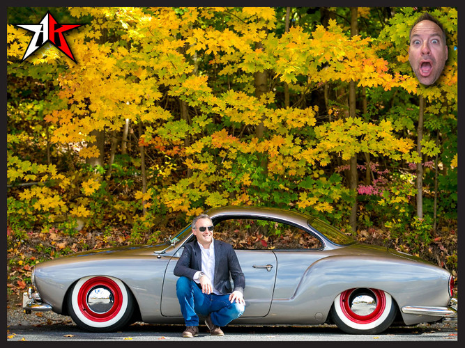 3 Inch Narrowed | Complete Air Ride Front Axle Beam Assembly | 1949-1965 Classic VW Type 1 Beetle Ghia